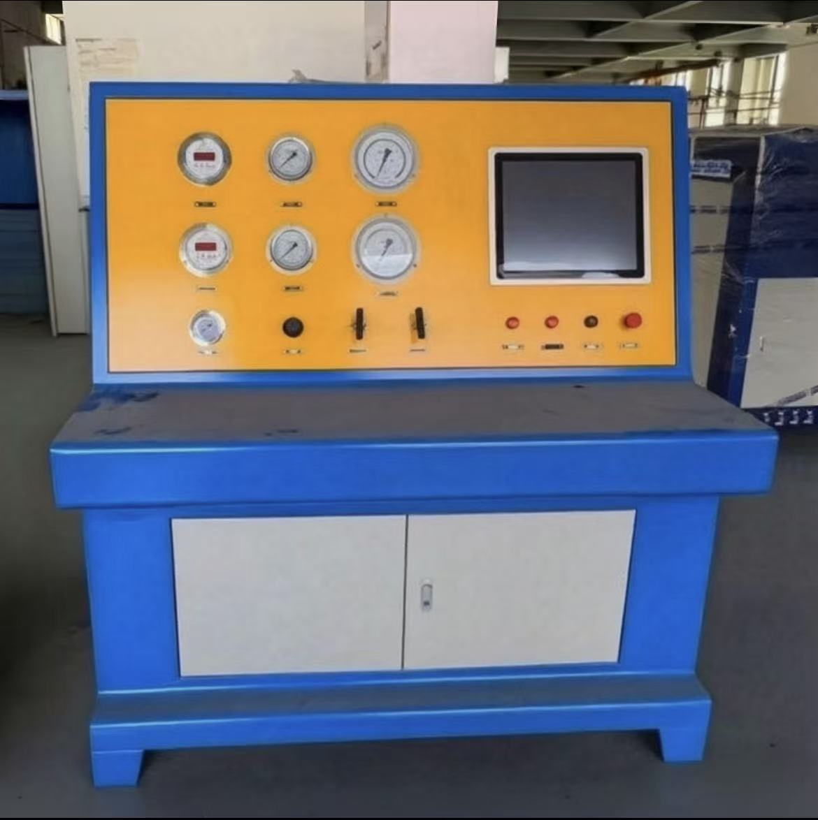 UNITYCH hydrostatic water pressure testing machine for LPG gas cylinders